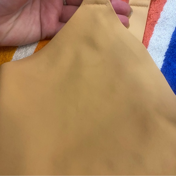 NWOT Parade Seamless Universal Smooth Lift Triangle Bralette in Sand - Picture 8 of 9